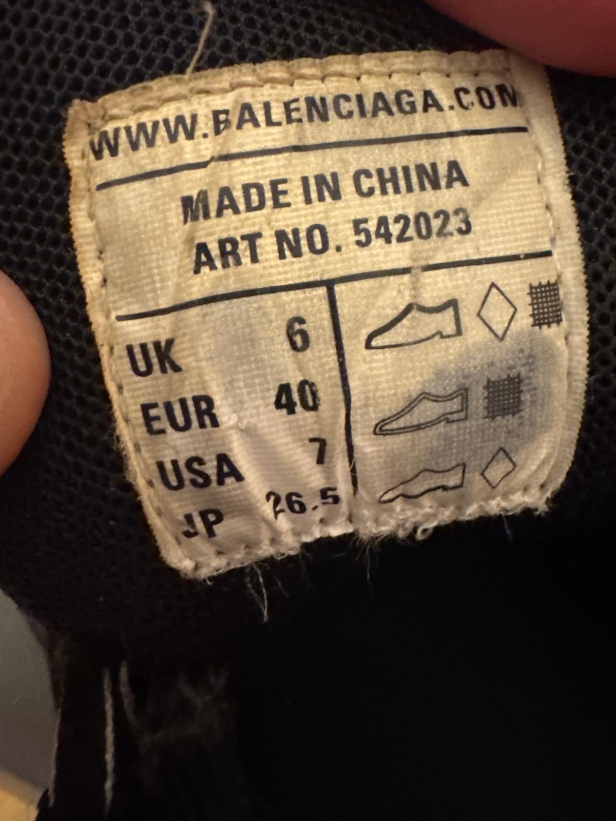 Balenciaga Track Triple Black