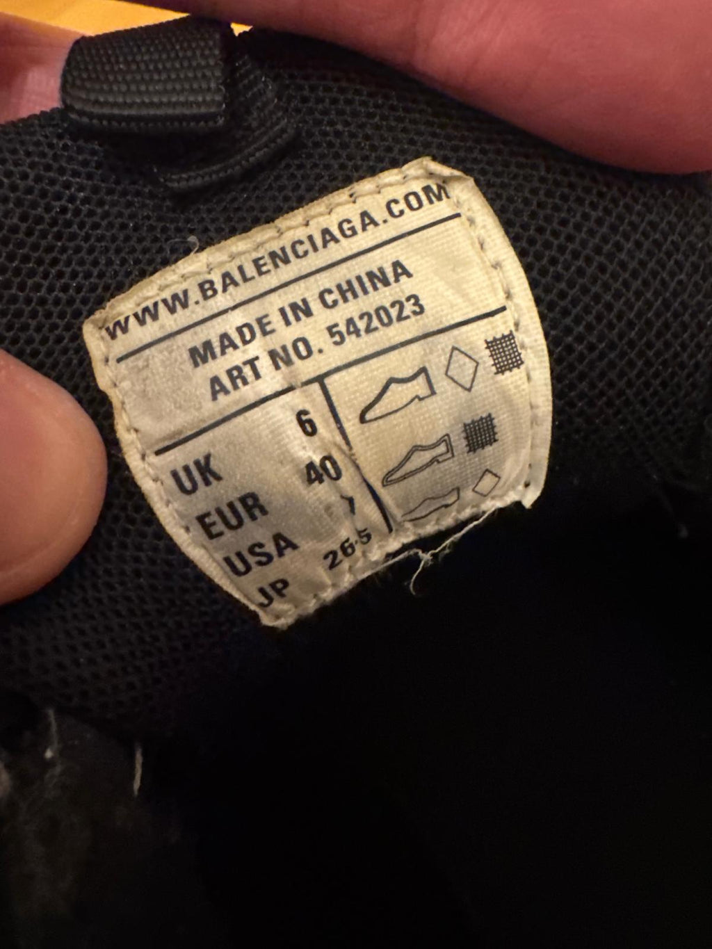 Balenciaga Track Triple Black