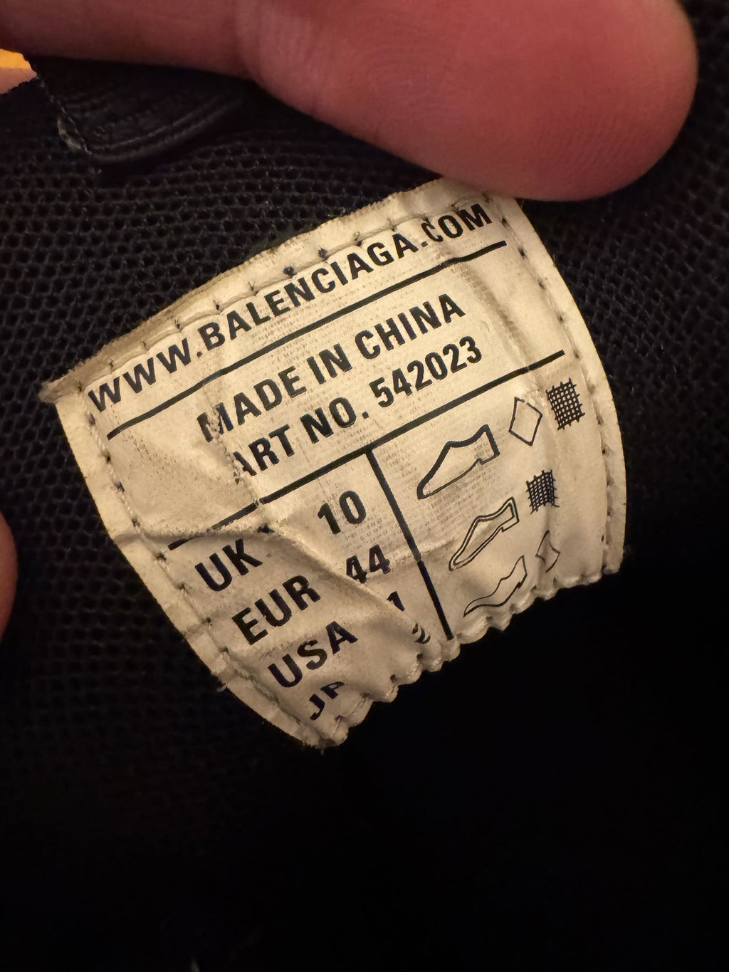 Balenciaga Track Triple Black