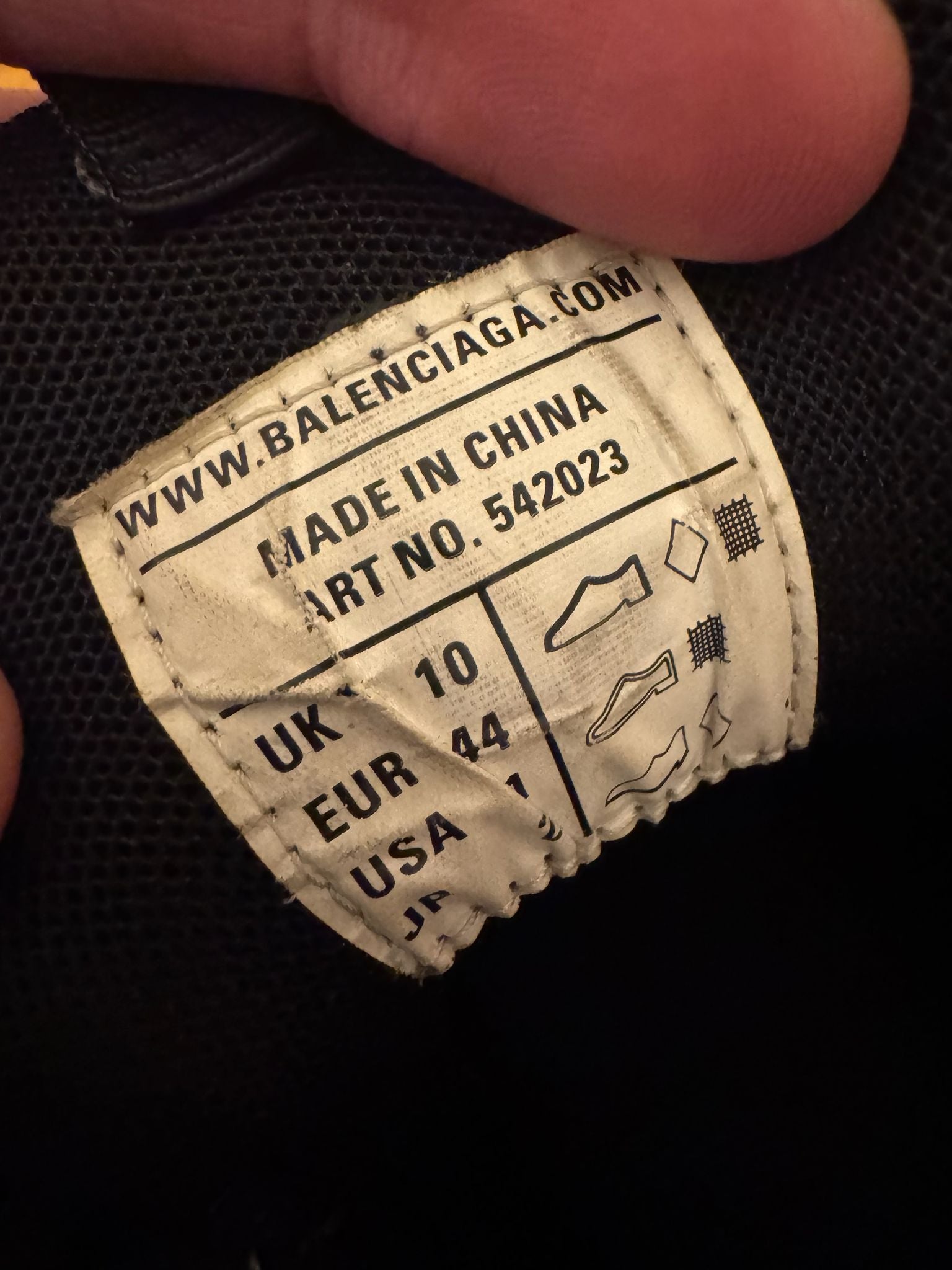 Balenciaga Track Triple Black