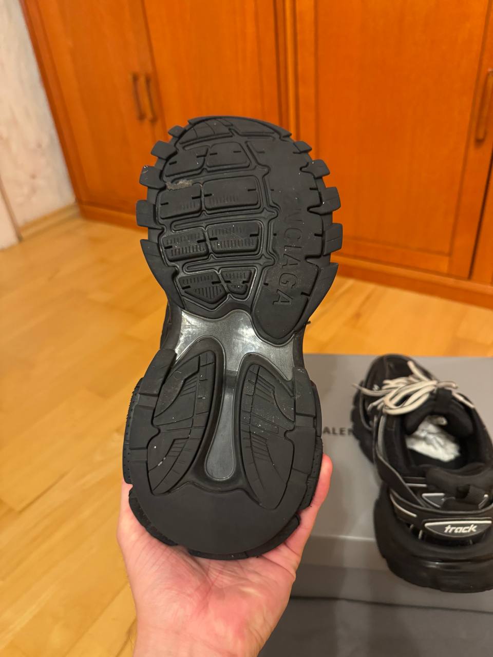 Balenciaga Track Black White